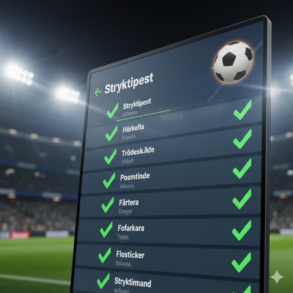 Stryktipset lördag